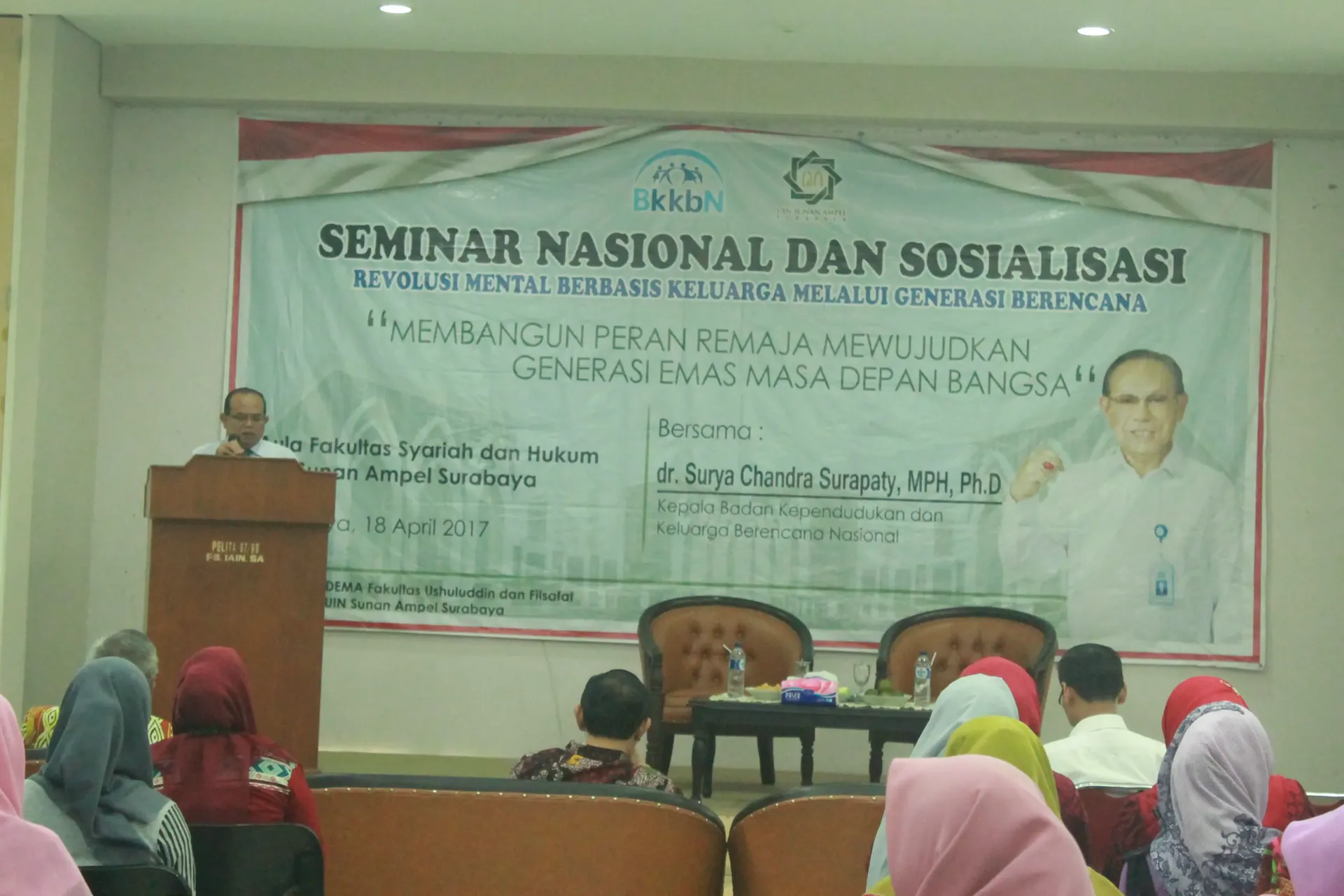 Seminar Nasional dan Sosialisasi Revolusi Mental Berbasis Keluarga melalui Generasi Berencana